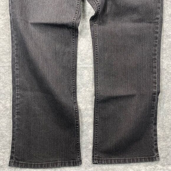 Croft & Barrow Womens Black Natural Fit Stretch Bootcut Jeans Size 12 Short - Picture 6 of 14